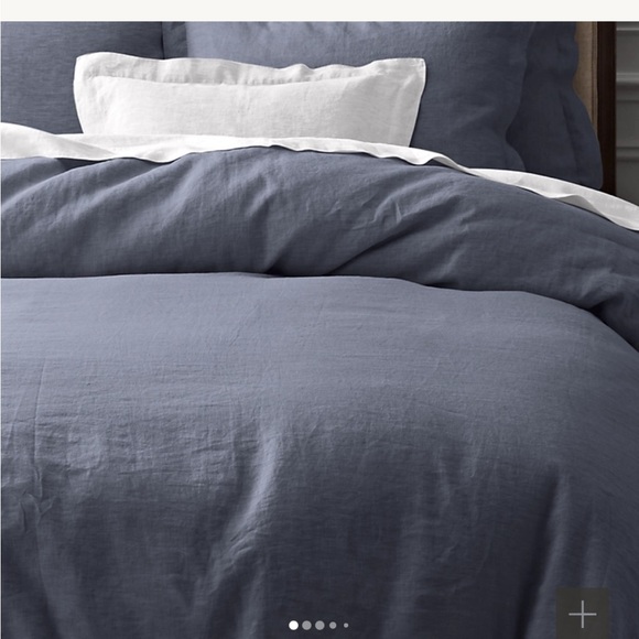 Restoration Hardware Bedding Restoration Hardware Navy Blue